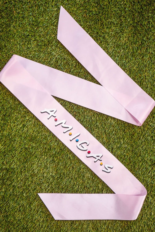 FRIENDS - Bachelorette Party Sashes | Amigas and Bride